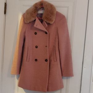 Zara basic wool coat